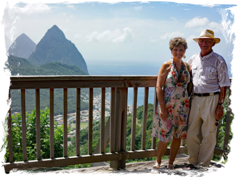 The Pitons, Soufrière, Saint Lucia, 2017